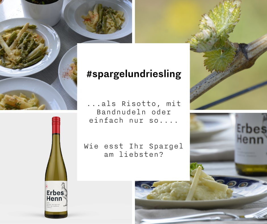 Riesling-Risotto mit Spargel