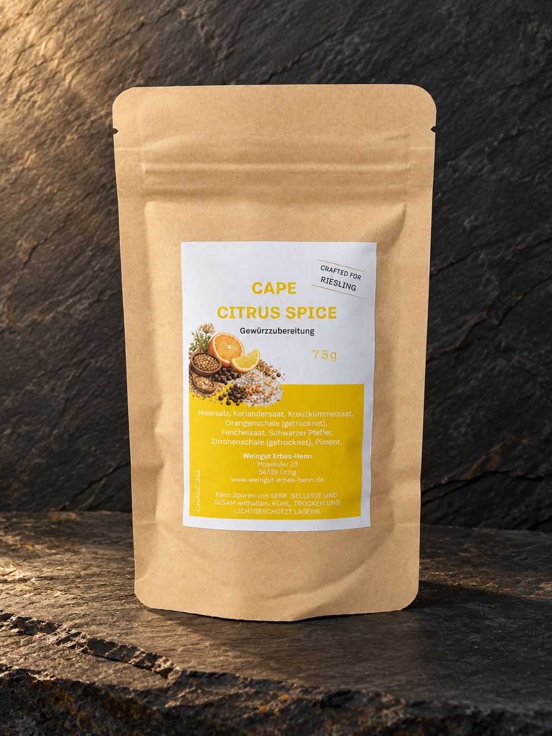 Cape Citrus Spice im originalen Doypack